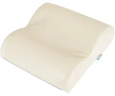 Kaklo masažo pagalvėlė Habys Satin Comfort, smėlio spalvos
