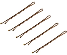 Activeshop Kirpėjo plaukų smeigtukai 120 vnt.,6 cm aukso spalvos