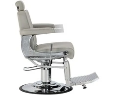Kirpyklos barberio kėdė Gabbiano Visionerio Pilkas and Chrome