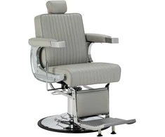 Kirpyklos barberio kėdė Gabbiano Visionerio Pilkas and Chrome