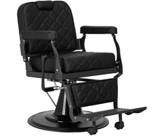 Activeshop Kirpyklos kėdė Barber Chair Gabbiano Carlos Juodas