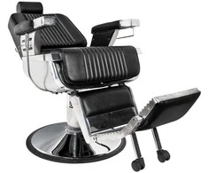 Activeshop Profesionali barberio kėdė Gabbiano Royal, juoda
