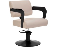 Activeshop Kirpyklos kėdė Hair System Jet Latte rusvai gelsvas