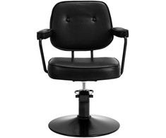 Activeshop Kirpėjo kėdė Hair System Tru Noir juoda