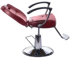 Kirpyklos kėdė PROFESSIONAL BARBER CHAIR HEKTOR BRUSSEL CHERRY