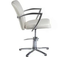 Kirpyklos kėdė PROFESSIONAL HAIRDRESSING CHAIR LIVIO BRUSSEL CREAM