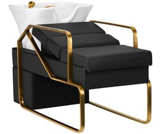 Activeshop Kirpyklos plautuvė Gabbiano Diana Gold Juodas