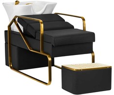 Activeshop Kirpyklos plautuvė Gabbiano Diana Gold Juodas