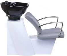 Kirpyklos plautuvė PROFESSIONAL HAIRWASHER LIVIO BRUSSEL LIGHT Pilkas