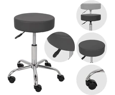 Kosmetologinė kėdutė Habys Tila Comfy Base pilka