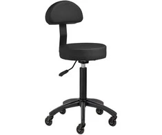 Activeshop Kosmetologinė meistro kėdutė Gabbiano D026 Juodas