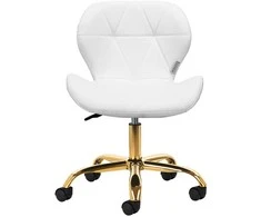 Activeshop Kosmetologinė meistro kėdutė QS-06G Baltas