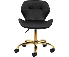 Activeshop Kosmetologinė meistro kėdutė QS-06G Juodas