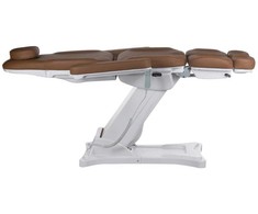 Kosmetologinis krėslas MODENA 2 MOTOR ELECTRIC PEDI BROWN