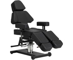Activeshop Kosmetologinis tatuiruočių krėslas Pro Ink 605 Juodas