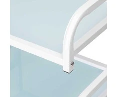 Activeshop Kosmetologinis vežimėlis Basic 122 Baltas