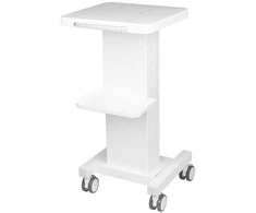 Activeshop Kosmetologinis vežimėlis - staliukas įrangai 090 Baltas