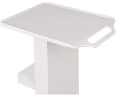 Kosmetologinis vežimėlis - staliukas įrangai BR-2211 Baltas