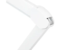 Activeshop LED darbo lempa su stalviršio spaustuvu Elegante, balta