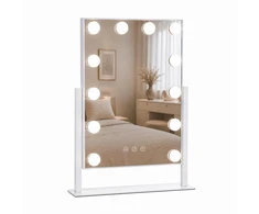 Beauty System Makiažo veidrodis su LED apšvietimu HOLLYWOOD 34x47cm