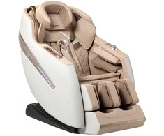 Activeshop Masažinis krėslas Sakura Prime 101 Creamy rusvai gelsvas