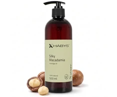 Masažo aliejus Habys Nature Silky Macadamia 500 ml