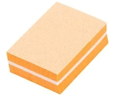Manikiūro, pedikiūro priedas ActiveShop Mini Oranžinis Block, 50 vnt.