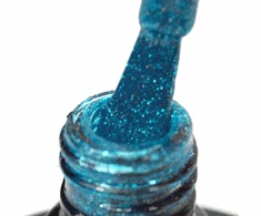 Activeshop Hibridinis nagų lakas Ocho Nails Glitter, G11, 5 g