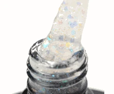 Activeshop Hibridinis nagų lakas Ocho Nails Glitter G01, 5 g