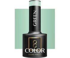 Activeshop Hibridinis nagų lakas Ocho Nails Žalias, 708 žalias, 5 g
