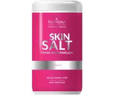 Pėdų vonelės druska su arbūzo aromatu Farmona Skin Salt 1250 g