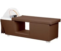 Activeshop Plaukų plovimo gultas su Head SPA funkcija Gabbiano Maldives Brown