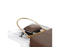 Activeshop Plaukų plovimo gultas su Head SPA funkcija Gabbiano 017 ruda