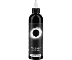 Profesionalūs juodi tatuiruočių dažai ECLIPSE Juodas 150 ML