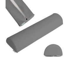 Pusapvalė masažo pagalvėlė Habys Touch Core 60×15×10 cm, pilka
