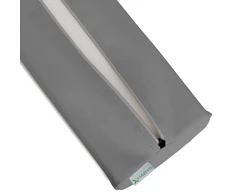 Pusapvalė masažo pagalvėlė Habys Touch Core 60×15×10 cm, pilka