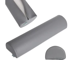 Pusapvalė masažo pagalvėlė Habys Vinyl Flex 60×15×10 cm, pilka