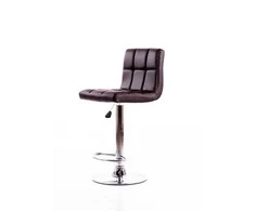 Restpro Baro kėdė CHOCOLADE ECO LEATHER CHROME BROWN