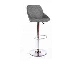 Restpro Baro kėdė CROWN ECO LEATHER CHROME Pilkas
