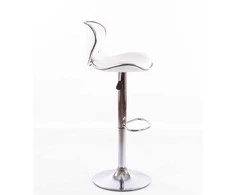 Restpro Baro kėdė ELEGANCE ECO LEATHER CHROME Baltas