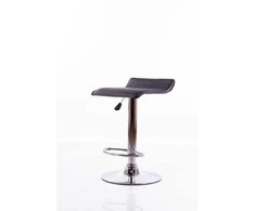 Restpro Baro kėdė WAVY ECO LEATHER CHROME Juodas