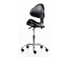 Restpro Kosmetologinė meistro kėdutė Salon Professional Expert 3 (Juodas)