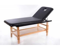 Restpro Stacionarus masažo stalas Comfort (Juodas)