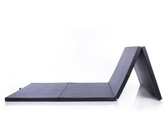 Restpro Sulankstomas gimnastikos čiužinys Juodas 122x244cm