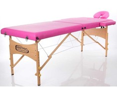 Restpro Sulankstomas masažo stalas Classic 2 (Rožinė)