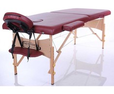 Restpro Sulankstomas masažo stalas Classic 2 (WineRed)