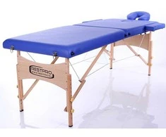 Restpro Sulankstomas masažo stalas Classic 2 (Mėlyna)