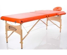 Restpro Sulankstomas masažo stalas Classic 2 (Oranžinis)