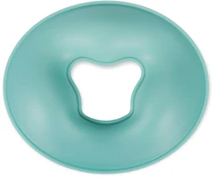 Silikoninė (gelio) veido pagalvėlė masažo stalui Habys Komfort 30×26 cm, matcha žalia