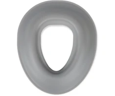 Silikoninė (gelio) veido pagalvėlė masažo stalui Habys FIT 29×24,5 cm, pilka